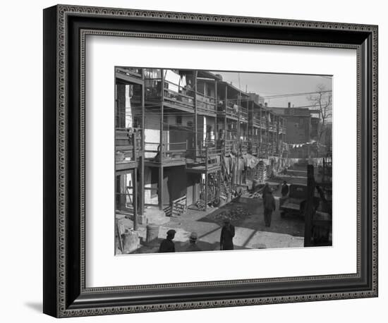 Washington Slum, 1935-Carl Mydans-Framed Photographic Print