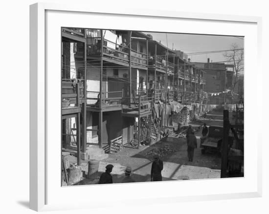 Washington Slum, 1935-Carl Mydans-Framed Photographic Print