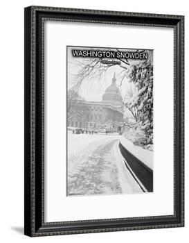 Washington Snowden-Wilbur Pierce-Framed Art Print