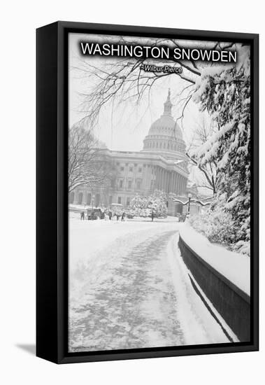 Washington Snowden-Wilbur Pierce-Framed Stretched Canvas