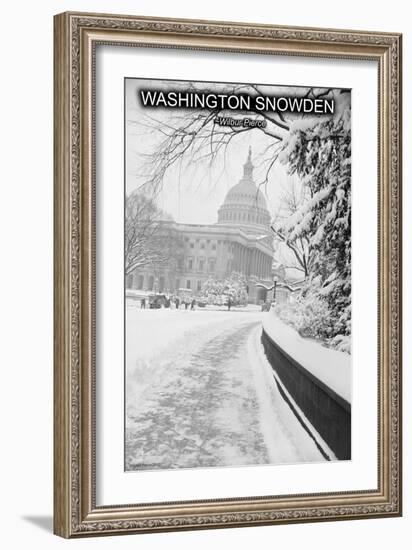 Washington Snowden-Wilbur Pierce-Framed Art Print