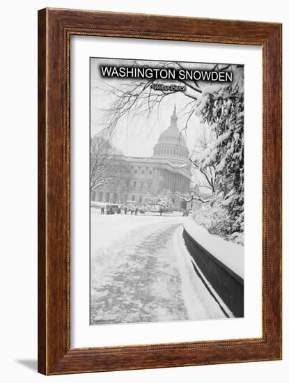 Washington Snowden-Wilbur Pierce-Framed Art Print