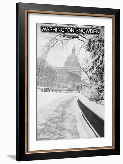 Washington Snowden-Wilbur Pierce-Framed Art Print