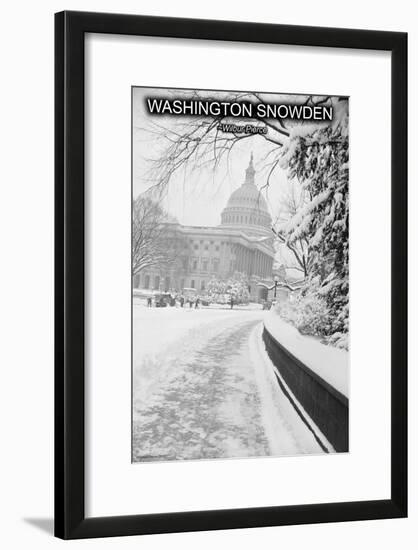 Washington Snowden-Wilbur Pierce-Framed Art Print