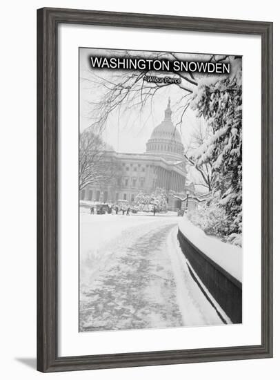 Washington Snowden-Wilbur Pierce-Framed Art Print