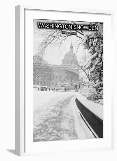 Washington Snowden-Wilbur Pierce-Framed Art Print