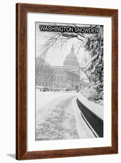 Washington Snowden-Wilbur Pierce-Framed Art Print