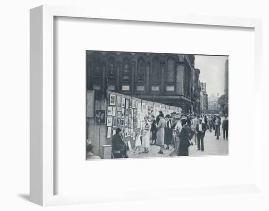 Washington Square, Greenwich Village, New York, USA, 1935-Unknown-Framed Photographic Print