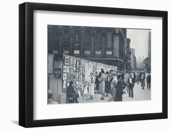 Washington Square, Greenwich Village, New York, USA, 1935-Unknown-Framed Photographic Print