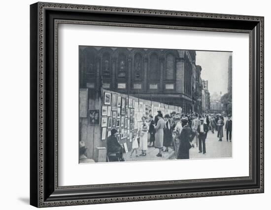 Washington Square, Greenwich Village, New York, USA, 1935-Unknown-Framed Photographic Print