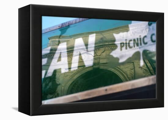 Washington Square Park Arch Reflection-null-Framed Stretched Canvas