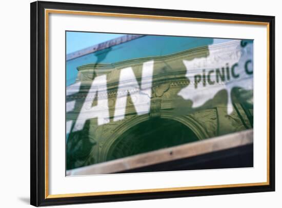 Washington Square Park Arch Reflection-null-Framed Photo