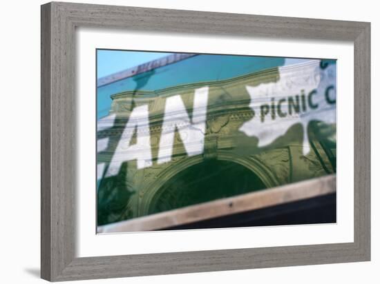 Washington Square Park Arch Reflection-null-Framed Photo