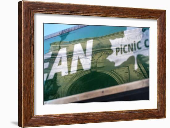 Washington Square Park Arch Reflection-null-Framed Photo