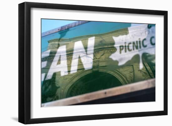 Washington Square Park Arch Reflection-null-Framed Photo