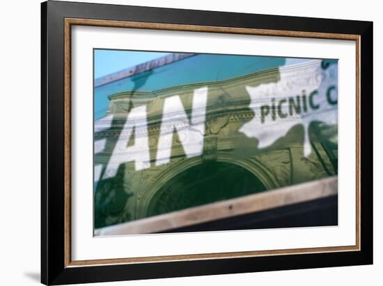 Washington Square Park Arch Reflection-null-Framed Photo
