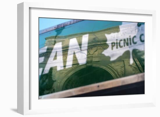 Washington Square Park Arch Reflection-null-Framed Photo