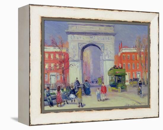 Washington Square Park, c.1908-William James Glackens-Framed Premier Image Canvas