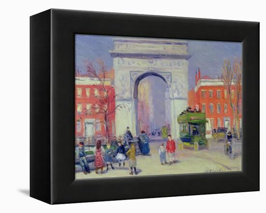 Washington Square Park, c.1908-William James Glackens-Framed Premier Image Canvas