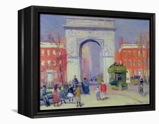 Washington Square Park, c.1908-William James Glackens-Framed Premier Image Canvas