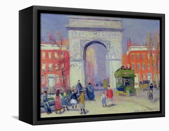 Washington Square Park, c.1908-William James Glackens-Framed Premier Image Canvas