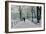 Washington Square Park in the Snow, 2014-Max Ferguson-Framed Giclee Print