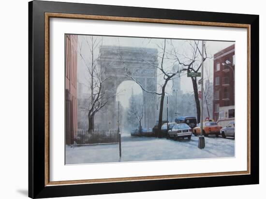 Washington Square-Diane Romanello-Framed Art Print