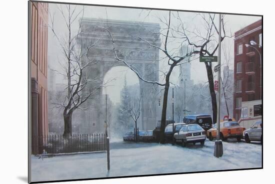 Washington Square-Diane Romanello-Mounted Art Print