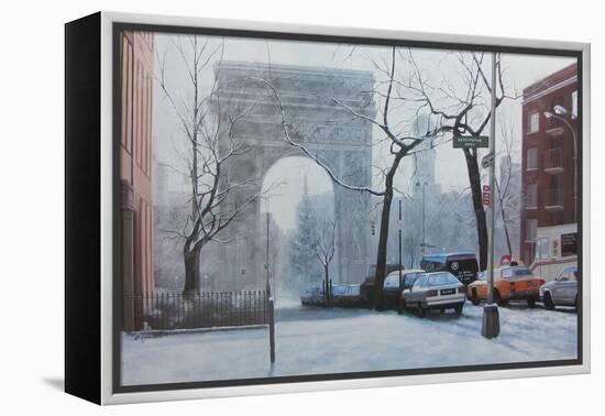 Washington Square-Diane Romanello-Framed Stretched Canvas