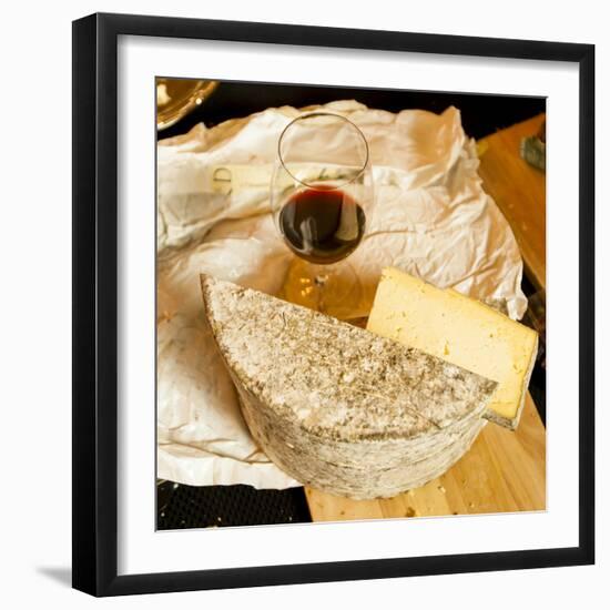 Washington State, Art and Artisanal Cheese Event at Forgeron Cellars Tasting Room-Richard Duval-Framed Photographic Print