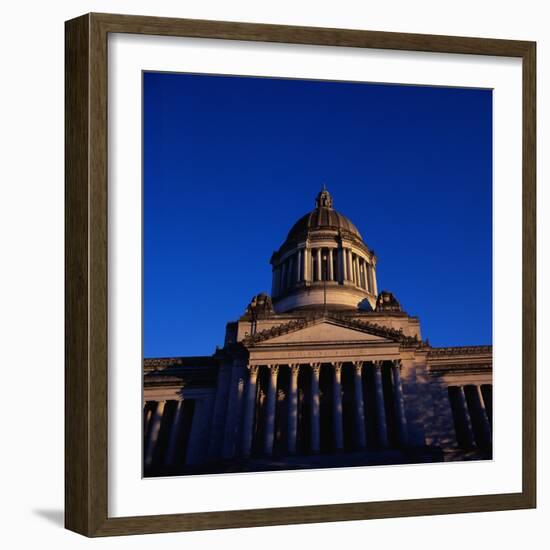 Washington State Capitol Building-Paul Souders-Framed Photographic Print