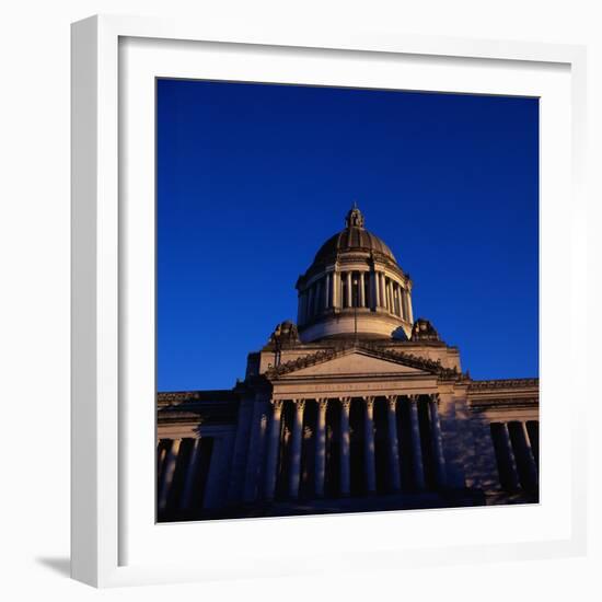 Washington State Capitol Building-Paul Souders-Framed Photographic Print