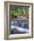 Washington State, Gifford Pinchot NF. Waterfall and Forest Scenic-Don Paulson-Framed Photographic Print