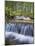 Washington State, Gifford Pinchot NF. Waterfall and Forest Scenic-Don Paulson-Mounted Photographic Print