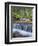 Washington State, Gifford Pinchot NF. Waterfall and Forest Scenic-Don Paulson-Framed Photographic Print