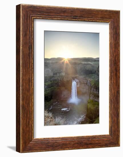 Washington State, Palouse Falls State Park, Palouse Falls, sunrise-Jamie & Judy Wild-Framed Photographic Print