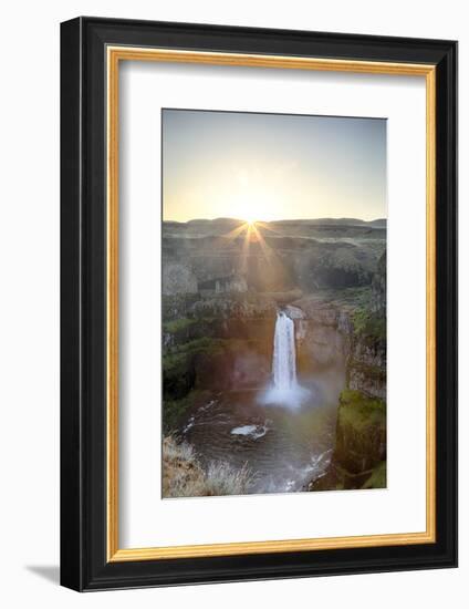 Washington State, Palouse Falls State Park, Palouse Falls, sunrise-Jamie & Judy Wild-Framed Photographic Print