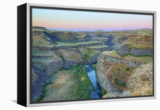 Washington State, Palouse Falls State Park, Palouse River Canyon-Jamie & Judy Wild-Framed Premier Image Canvas