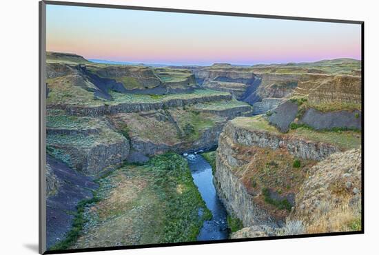 Washington State, Palouse Falls State Park, Palouse River Canyon-Jamie & Judy Wild-Mounted Photographic Print