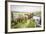 Washington State, Palouse, Whitman County. Pioneer Stock Farm, Cows at Pasture Gate-Alison Jones-Framed Photographic Print