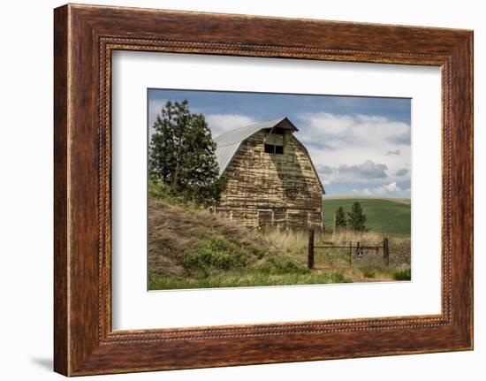 Washington State, Palouse, Whitman County-Alison Jones-Framed Photographic Print