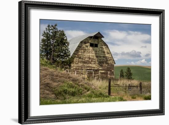 Washington State, Palouse, Whitman County-Alison Jones-Framed Photographic Print