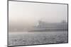 Washington State, Puget Sound. Ferry Emerges from Dense Fog-Trish Drury-Mounted Photographic Print