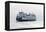 Washington State, Puget Sound. Ferry with Dense Fog Bank Limiting Visibility-Trish Drury-Framed Premier Image Canvas