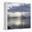 Washington State, Seabeck. Composite of God Rays over Hood Canal-Don Paulson-Framed Premier Image Canvas