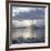 Washington State, Seabeck. Composite of God Rays over Hood Canal-Don Paulson-Framed Giclee Print