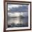 Washington State, Seabeck. Composite of God Rays over Hood Canal-Don Paulson-Framed Giclee Print