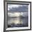 Washington State, Seabeck. Composite of God Rays over Hood Canal-Don Paulson-Framed Giclee Print