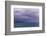 Washington State, Seabeck. Storm Clouds over Hood Canal at Twilight-Jaynes Gallery-Framed Photographic Print