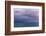 Washington State, Seabeck. Storm Clouds over Hood Canal at Twilight-Jaynes Gallery-Framed Photographic Print